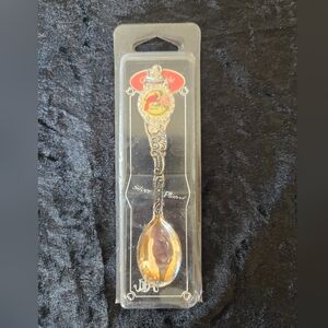 West Virginia Cardinal Collector Souvenir Spoon Silver Plate